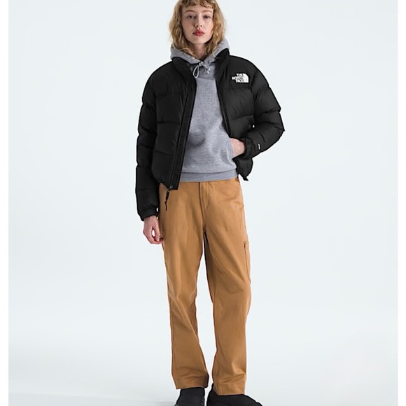 *NEW* North Face 1996 Nuptse Women's Black Puffer Jacket - Picture 2 of 6